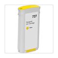 Druckerpatrone fr HP B3P21A 727 Tintenpatrone gelb, Inhalt 130 ml fr DesignJet T 1500 ePrinter/ePrinter PS 36 Inch/36 Inch/920