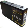Druckerpatrone fr Epson C13T70244010 T7024 Tintenpatrone gelb XL, 2.000 Seiten, Inhalt 21,3 ml fr Epson WP 4015/4025