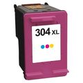 Druckerpatrone fr HP N9K07AE 304XL Tintenpatrone color, 300 Seiten/5%, Inhalt 18 ml fr DeskJet 3700/3720