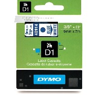 Dymo Original DirectLabel-Etiketten blau auf weiss 40914