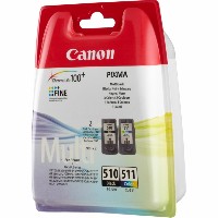 Canon Original Druckkopfpatrone Multipack schwarz + color PVP Blister mit Sicherheitsband 2970B018