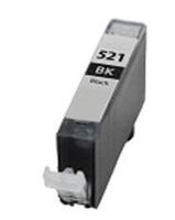 Druckerpatrone für Canon 2933B001 CLI-521BK mit Chip schwarz