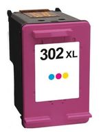 Druckerpatrone für HP F6U67AE 302XL Tintenpatrone color High-Capacity, 330 Seiten, Inhalt 8 ml für OfficeJet 3800 Series