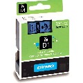 Dymo Original DirectLabel-Etiketten schwarz auf blau 45806