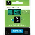 Dymo Original DirectLabel-Etiketten schwarz auf grn 45809